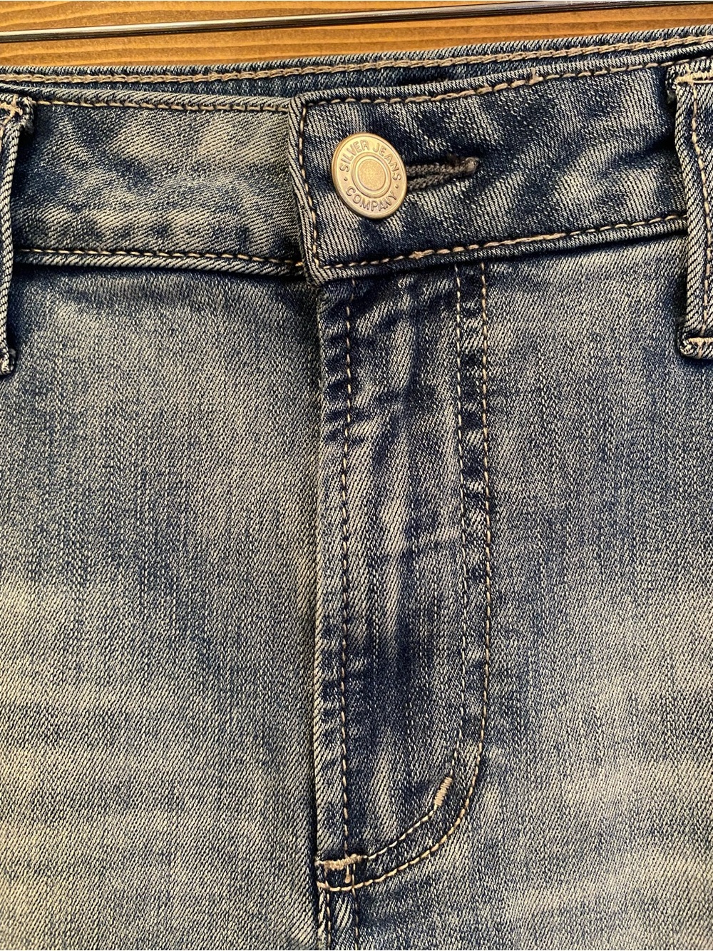 Silver Jeans Co. Avery Skinny Jeans Women’s W34 L31 Light Wash Stretch Denim - Picture 6 of 13